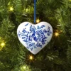 Christmas Delft Blue Heart Ornament - Wondershop™ -Christmas Supplies Store GUEST 005683eb a634 4adb 8c4e ea5bd4bc0d52