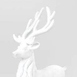 13.5" Christmas Flocked Standing Deer White - Wondershop™ -Christmas Supplies Store GUEST 0149d031 49e1 476b b4ff 01e35837e8f6
