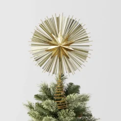 Metal Starburst With Tinsel Tree Topper - Wondershop™ -Christmas Supplies Store GUEST 02cd25d5 4b49 4247 8fb5 020ac0e0c289