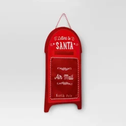 21" Christmas Santa's Mailbox Wall Hanging Decor - Wondershop™ -Christmas Supplies Store GUEST 03aa62db 8415 48fd abbd 369ad33846e4