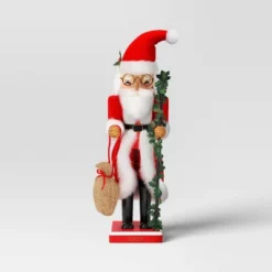 Traditional Santa Nutcracker Figure - Wondershop™ -Christmas Supplies Store GUEST 051ed911 5f84 44b9 b481 e1c604167d52