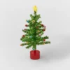 21" Battery Operated Rotating Tinsel Christmas Tree Green - Wondershop™ -Christmas Supplies Store GUEST 058825a0 2f9a 403e bdc0 3d7dcf89a439