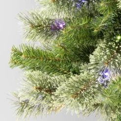 Pre-lit Slim Virginia Pine Artificial Christmas Tree Dual Color LED Lights - Wondershop™ -Christmas Supplies Store GUEST 060a05ed 4873 4fd2 ae42 bc374beaa18c