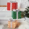3pc Incandescent Tinsel Gift Box Christmas Novelty Sculpture Light Clear - Wondershop™ -Christmas Supplies Store GUEST 06744a54 113b 4487 b27c 807719b425c9