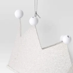 Christmas Metal Glitter Crown Christmas Tree Ornament White - Wondershop™ 5 Christmas Metal Glitter Crown Christmas Tree Ornament White - Wondershop™ -Christmas Supplies Store GUEST 07a2f9f4 2277 4962 9a59 cfebeef4a668