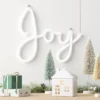 LED Battery Operated Christmas Neon Joy Hangable Sign White - Wondershop™ -Christmas Supplies Store GUEST 0899b032 3de8 4615 ac88 1dd5658abbc1