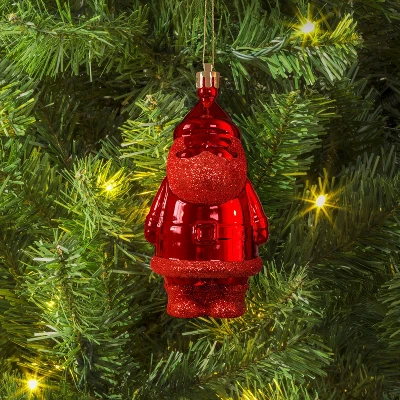 Christmas Red Santa Ornament - Wondershop™ 3 Christmas Red Santa Ornament - Wondershop™