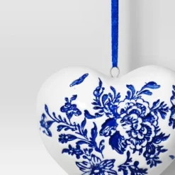 Christmas Delft Blue Heart Ornament - Wondershop™ 5 Christmas Delft Blue Heart Ornament - Wondershop™ -Christmas Supplies Store GUEST 0dd23637 577e 469f 8ea6 4a8a79fdc519