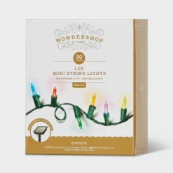 50ct Solar LED Christmas Indoor Outdoor Mini String Lights With Green Wire - Wondershop™ -Christmas Supplies Store GUEST 0e17629e 71bf 4aa5 bcdc e902dfbba969