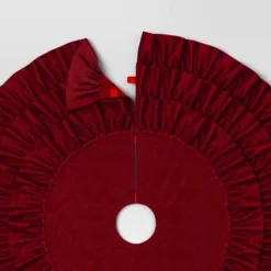 48" Velvet Tree Skirt With 3 Layers Of Ruffles - Wondershop™ -Christmas Supplies Store GUEST 10c2d400 a447 4b2e a4f4 df32b58a2b65