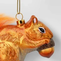 3.5" Christmas Glass Squirrel Ornament - Wondershop™ -Christmas Supplies Store GUEST 125f626e 77ff 4aff a779 da6c8afddaf0