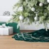 48" Christmas Dia Art Deco Embellished Soft Velvet Tree Skirt Green - Wondershop™ -Christmas Supplies Store GUEST 12affb10 e877 485d 8bc1 1a56d521db60
