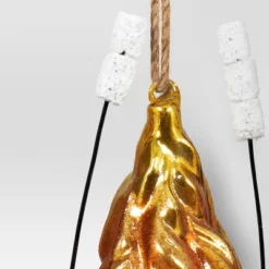 Christmas Glass Campfire Ornament - Wondershop™ -Christmas Supplies Store GUEST 15078c12 1dfb 496f b339 13b5cd0d6775