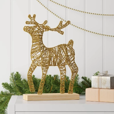 Christmas Metal Led Reindeer Decor - Wondershop™ 3 Christmas Metal Led Reindeer Decor - Wondershop™