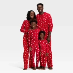 Women's Santa Print Ribbed Long Sleeve Holiday Matching Family Pajama Shirt - Wondershop™ Red -Christmas Supplies Store GUEST 17215707 599b 4684 a69f 0119ad446d1f 5