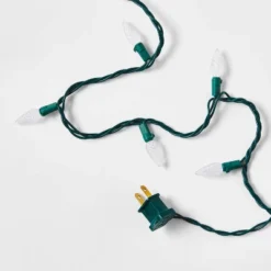 150ct LED C6 Faceted Christmas String Lights Spool With Green Wire - Wondershop™ -Christmas Supplies Store GUEST 17c282e3 81be 4455 b8d4 312b6e33ffb2