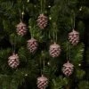 8ct Glittered Pinecone Christmas Tree Ornament Set - Wondershop™ -Christmas Supplies Store GUEST 1a22d460 cf61 4e4a 8a3e 04f43217bbe4