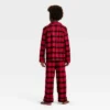 Kids' Plaid Long Sleeve Shirt And Pants Holiday Matching Family Pajama Set - Wondershop™ Red/Black -Christmas Supplies Store GUEST 1e08f0d1 13c8 4eba 8478 ea6d018b5663