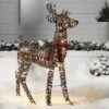 LED 45" Faux Rattan Buck Christmas Novelty Sculpture Light Warm White - Wondershop™ -Christmas Supplies Store GUEST 1f37c57b 9d12 4c49 a244 9f179e38d94d
