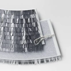 Christmas Mirrored Metallic Fringe Fabric Tree Collar Silver - Wondershop™ 8 Christmas Mirrored Metallic Fringe Fabric Tree Collar Silver - Wondershop™ -Christmas Supplies Store GUEST 221e6e7c 47e7 45ac 9f0c bc10b80fca3f