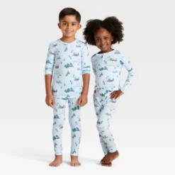 Toddler "Tis The Ski-son!" Cozy Knit Long Sleeve Shirt And Pants Holiday Matching Family Pajama Set - Wondershop™ Blue -Christmas Supplies Store GUEST 22aca9eb 4a24 444d 877a e3cb4f970575