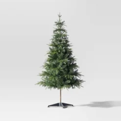 5.5' Pre-Lit Indexed Balsam Fir Artificial Christmas Tree With Twinkling White LED Lights - Wondershop™ -Christmas Supplies Store GUEST 232dfc01 7e59 4430 a55d f8cc4f4de06e