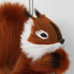 4" Christmas Faux Fur Animals Squirrel Ornament - Wondershop™ -Christmas Supplies Store GUEST 25426879 7f88 4e7e 9ba8 d9db9d85a6e0