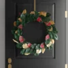 28" Mixed Leaves Artificial Christmas Wreath Green/Plaid/Gold - Wondershop™ -Christmas Supplies Store GUEST 262fe846 ef31 4e91 94ef a3a61de8aee5