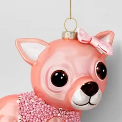 Christmas Glass Pink Chihuahua Ornament - Wondershop™ -Christmas Supplies Store GUEST 27ce0482 9406 4220 8222 e500b36520f9