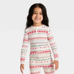Toddler "Let It Snow" Fair Isle Cozy Knit Long Sleeve Shirt And Pants Holiday Matching Family Pajama Set - Wondershop™ Cream 8 Toddler "Let It Snow" Fair Isle Cozy Knit Long Sleeve Shirt And Pants Holiday Matching Family Pajama Set - Wondershop™ Cream -Christmas Supplies Store GUEST 299ad024 91b0 498d a0d2 d926ea0232f9