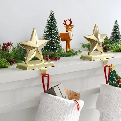 Star Stocking Holder - Wondershop™ 3 Star Stocking Holder - Wondershop™