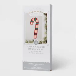 LED Marquee Candy Cane Christmas Novelty Silhouette Light - Wondershop™ -Christmas Supplies Store GUEST 2b8d99bd 61e3 4216 9e50 207de48aee8b