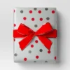 30” 25 Sq Ft Christmas Roll Wrap Red Gray Silver Dot - Wondershop™ -Christmas Supplies Store GUEST 2c93ec77 f6cc 4597 b9f6 95cb9c30f1c3