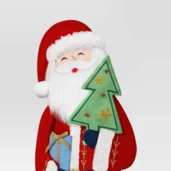 13" Christmas Fabric Santa Figural Decor - Wondershop™ -Christmas Supplies Store GUEST 2d933c27 839b 4dd7 927b 6e8952bb6353