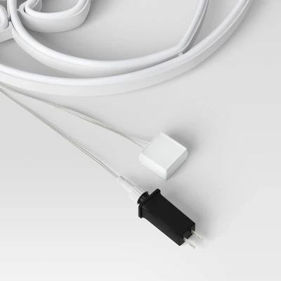 LED Animated Christmas Neon Santa Hangable Sign White/Red/Green - Wondershop™ 5 LED Animated Christmas Neon Santa Hangable Sign White/Red/Green - Wondershop™ - Image 3