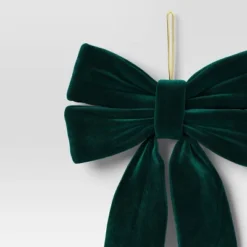 Christmas Small Velvet Bow Dark Green - Wondershop™ -Christmas Supplies Store GUEST 2e0b17de 92bb 4283 9cb2 e29155a7b8c8