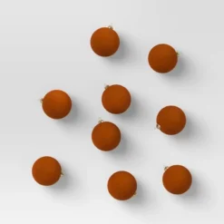 9ct 80mm Christmas Flocked Ball Ornament Set - Wondershop™ -Christmas Supplies Store GUEST 310d9e7c a8a9 456b b6b7 f4ffbdb4765c