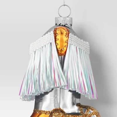 Christmas Glass Cowboy Boot Ornament - Wondershop™ 4 Christmas Glass Cowboy Boot Ornament - Wondershop™ - Image 2