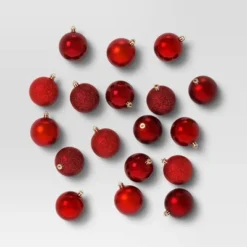 50ct Shatter-Resistant Round Christmas Tree Ornament Set - Wondershop™ -Christmas Supplies Store GUEST 344779e3 9805 43e6 877f 228da87a6fd3