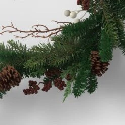 6' Mixed Greenery With Pinecones & White Berries Artificial Christmas Garland Green - Wondershop™ -Christmas Supplies Store GUEST 360972de ce15 4e9f abd2 e32b716e4d04