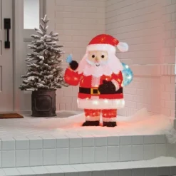 32" Tinsel Santa Christmas Novelty Sculpture Light With 4 Interchangeable Faces - Wondershop™ -Christmas Supplies Store GUEST 387ccf35 7cdb 47d3 b44f 7c9161414aba