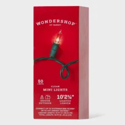 50ct Incandescent Mini Christmas String Lights With Green Wire - Wondershop™ -Christmas Supplies Store GUEST 38b51cdd cdea 43cb baf4 5951a98929f1