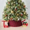 25'' Christmas Roll Up Plaid Tree Collar Red/Green - Wondershop™ -Christmas Supplies Store GUEST 3fcc53ca 4a75 42c8 b34e 290e0623b9b1