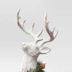 18" Standing Reindeer Animal Sculpture - Wondershop™ White -Christmas Supplies Store GUEST 4003e19a 9d46 47f3 ab89 3d1ef750590c