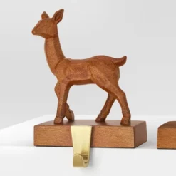 4pk Christmas Natural Carved Looking Deer - Wondershop™ -Christmas Supplies Store GUEST 4116d323 1120 43dc 846d 2b091861db19