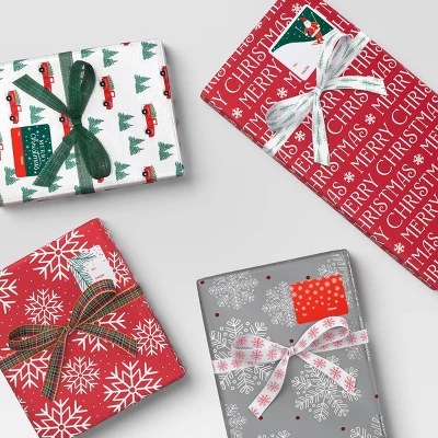 50ct Christmas Endcap Peel And Stick Gift Tags Red/Green/White - Wondershop™ 3 50ct Christmas Endcap Peel And Stick Gift Tags Red/Green/White - Wondershop™