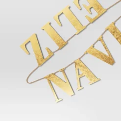 6' Wood 'Feliz Navidad' Christmas Word Garland Gold - Wondershop™: Horizontal Ready-to-Hang Decor 5 6' Wood 'Feliz Navidad' Christmas Word Garland Gold - Wondershop™: Horizontal Ready-to-Hang Decor -Christmas Supplies Store GUEST 48723e29 385f 47ed ab45 5e3a6da5c970