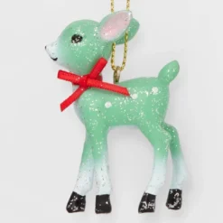 2ct Retro Small Deer Christmas Tree Ornament Set - Wondershop™ -Christmas Supplies Store GUEST 4bbdb485 3a6f 43f3 8736 bf3de95bade6