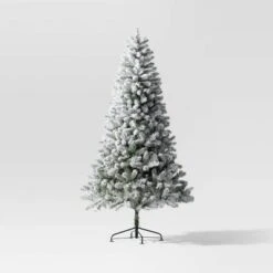 7.5' Pre-Lit Flocked Full Alberta Spruce Artficial Christmas Tree With Warm White LED Lights - Wondershop™ 7 7.5' Pre-Lit Flocked Full Alberta Spruce Artficial Christmas Tree With Warm White LED Lights - Wondershop™ -Christmas Supplies Store GUEST 4c3af239 68fa 4013 9e97 69bd0dce769a