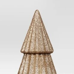2pk Christmas Glittered Trees Gold - Wondershop™ -Christmas Supplies Store GUEST 4c44981f 619d 4dd2 9776 9ccb2fc857af